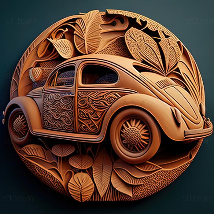 3D model Volkswagen Beetle A5 (STL)